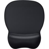 Mouse Pad with Wrist Support Ergonomic Gel Mousepad with Wrist Rest Computer Desk Mat Laptop Mousepad with Non-slip PU Base for Office & Home